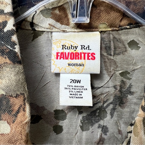 Ruby Rd. Earthy Tones Jacket - Picture 4 of 10